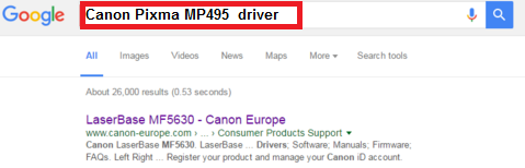 Canon pixma mp495 download drivers Canon pixma mp495 download drivers